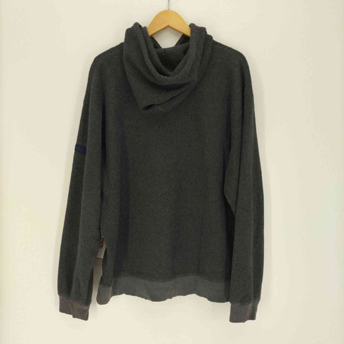 ギャップ Gap 90S OLD 紺タグ ロゴ刺繍 フリース プルオーバー パーカー メンズ JPN:L