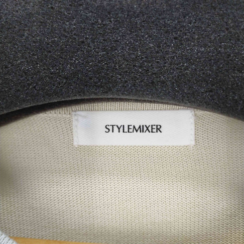スタイルミキサー STYLEMIXER ラウンドカッティングドライニット レディース FREE