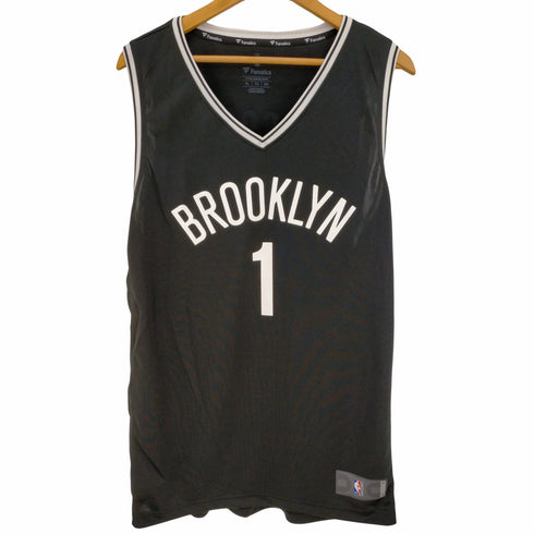 Fanatics BROOKLYN バスケユニフォーム ゲームシャツ メンズ import:XL