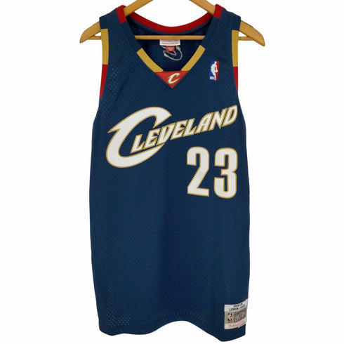 ミッチェルアンドネス mitchell&ness Cleveland JAMES #23 バスケユニフォーム ゲームシャツ メンズ XL