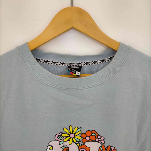 プラスエルバイエクストララージ PLUS L BY X-LARGE フローラルクルースウェット メンズ JPN:XL