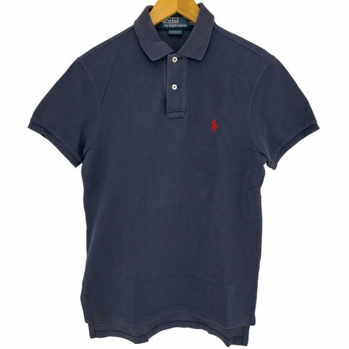 ポロバイラルフローレン Polo by RALPH LAUREN 90-00s ポニー刺繍 鹿の子 ポロシャツ メンズ import:S