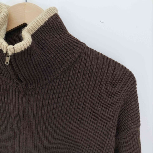 Avalanche 50S SERVA フルジップ リブ ニット ドライバーズ メンズ