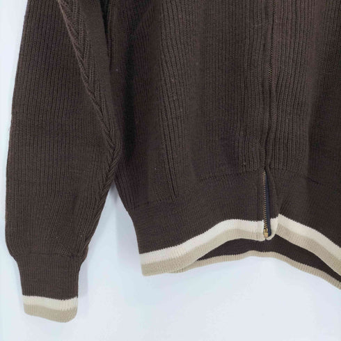 Avalanche 50S SERVA フルジップ リブ ニット ドライバーズ メンズ
