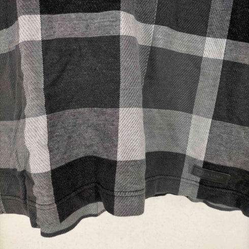 ブラックレーベルクレストブリッジ BLACK LABEL CRESTBRIDGE 大判ブロックチェックポロシャツ メンズ JPN:M