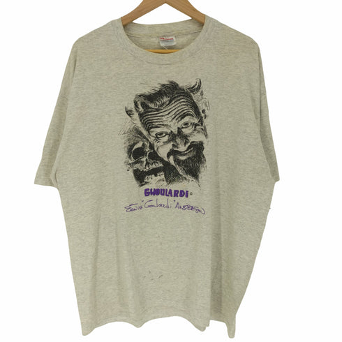 90-00S Hanes 50/50 ボディ ホラーホスト プリント S/S Tシャツ メンズ import:XL