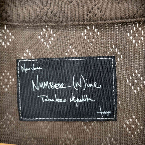 N NUMBER 03AW カート期 本人期 切替ウエスタンシャツ メンズ JPN:3