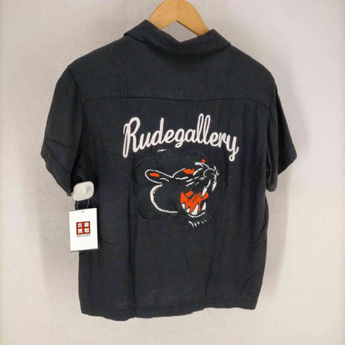ルードギャラリー RUDE GALLERY 両面刺繍オープンカラーシャツ レディース JPN:M