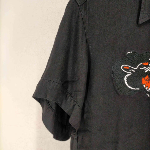 ルードギャラリー RUDE GALLERY 両面刺繍オープンカラーシャツ レディース JPN:M
