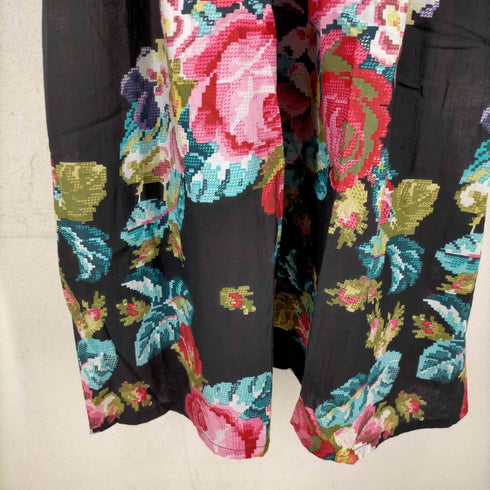 ヴェルニカ Velnica 17AW デジタルフラワープリントカシュクールワンピース レディース