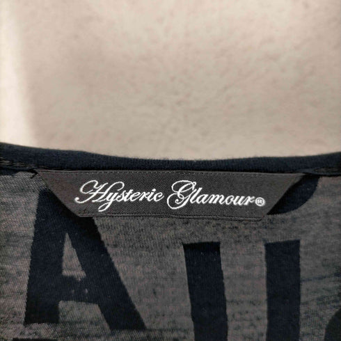 ヒステリックグラマー HYSTERIC GLAMOUR 00S レースデザイン総柄プリントノースリーブワンピース レディース FREE