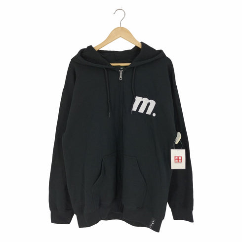 マナスタッシュ MANASTASH M ZIP PARKA ロゴプリント ジップアップパーカー メンズ JPN:L