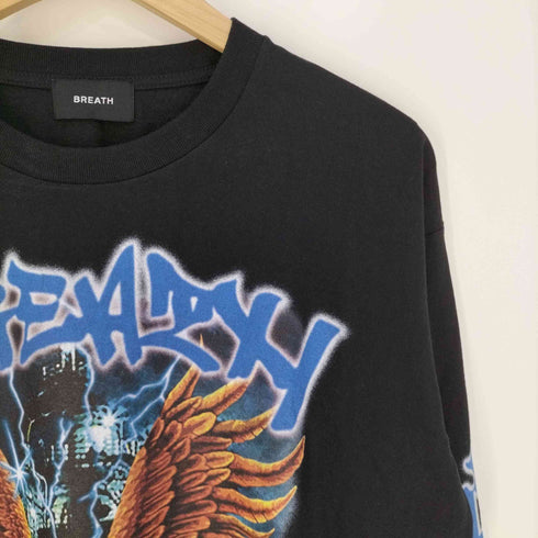 BREATH EAGLE LOGO L/S TEE イーグルロゴ ロングスリーブTシャツ メンズ import:L
