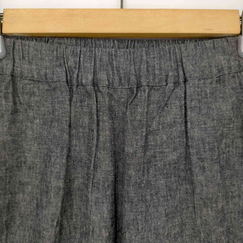 ノフル nofl コットンリネンテーパードパンツ レディース M-L