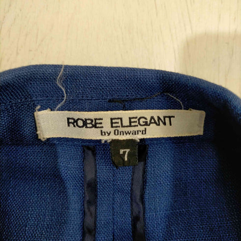 ROBE ELEGANT リネンダブルジャケット レディース