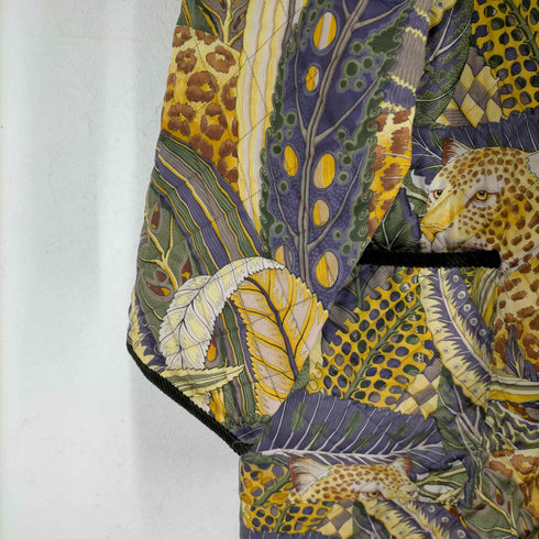 サルヴァトーレフェラガモ Salvatore Ferragamo MADE IN ITALY 総柄 キルティング襟コーデュロイジャケット メンズ ONE SIZE