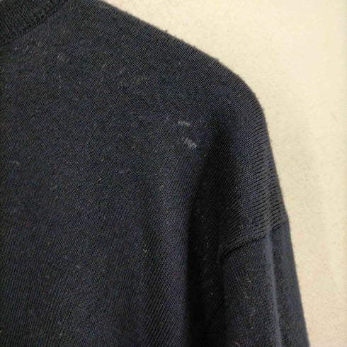 イヴサンローラン Yves Saint Laurent pour homme ロゴ刺繍ニット メンズ