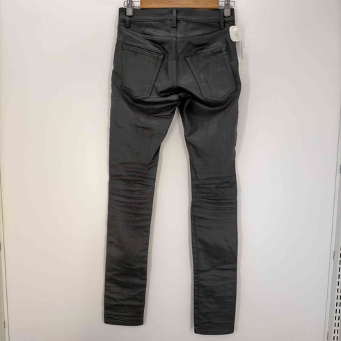 サンローランパリ SAINT LAURENT PARIS コーティングスキニーデニムパンツ メンズ 26