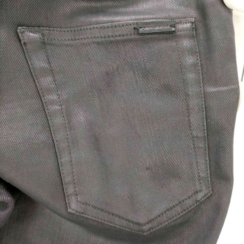 サンローランパリ SAINT LAURENT PARIS コーティングスキニーデニムパンツ メンズ 26