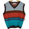 ティーモダンストリートウェア TTT_MSW Border Knit Vest メンズ M