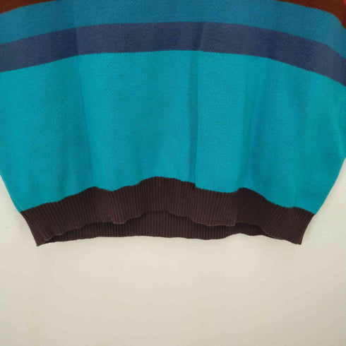 ティーモダンストリートウェア TTT_MSW Border Knit Vest メンズ M