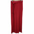 アンスポクン UNSPOKEN Waist ribbon wide pants レディース L
