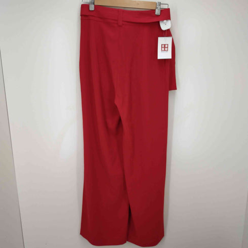 アンスポクン UNSPOKEN Waist ribbon wide pants レディース L