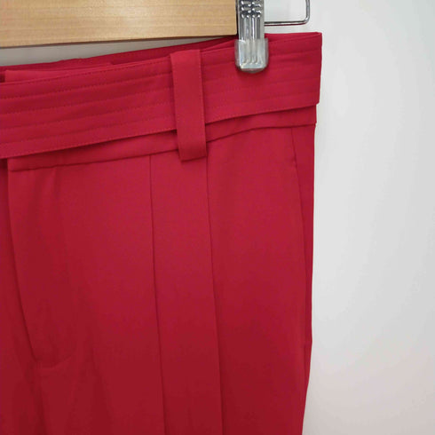 アンスポクン UNSPOKEN Waist ribbon wide pants レディース L