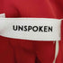 アンスポクン UNSPOKEN Waist ribbon wide pants レディース L