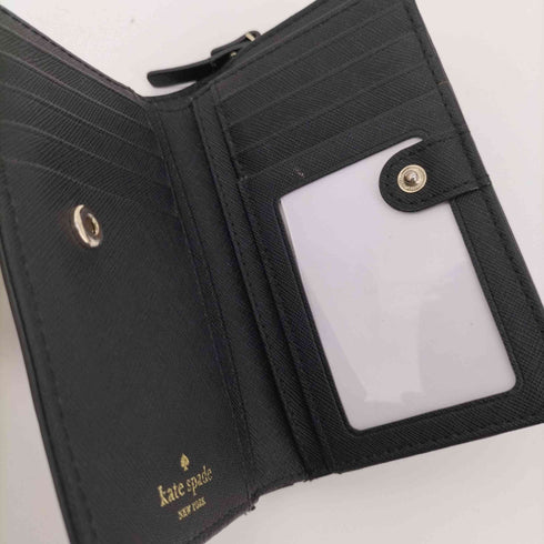 ケイトスペード Kate spade 猫 ミャオ 二つ折り財布 レディース