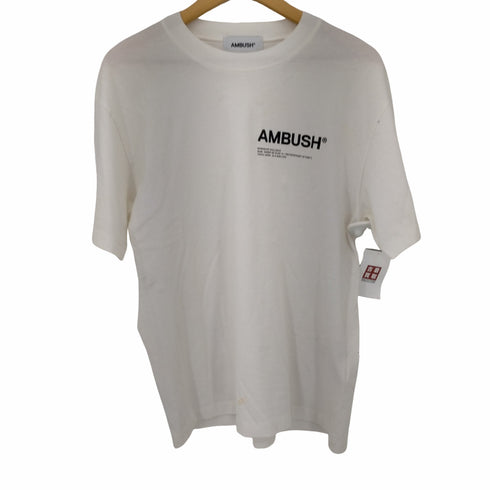 アンブッシュ AMBUSH JERSEY WORKSHOP T-SHIRT メンズ import:M
