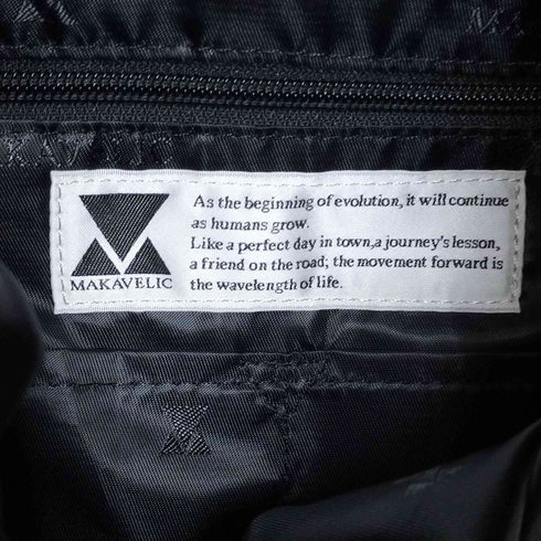 マキャベリック MAKAVELIC TRUCKS DOUBLE BELT ZONE MIX DAYPACK トラックダブルベルトゾーンミックスディパック バックパック メンズ