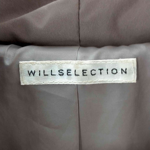 ウィルセレクション WILLSELECTION キルティング中綿ブルゾン レディース JPN:M