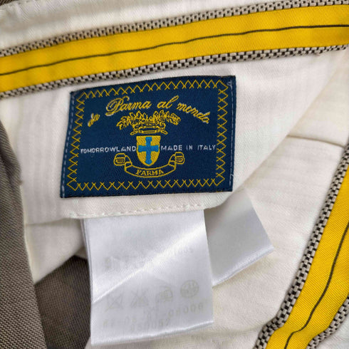 トゥモローランド TOMORROWLAND MADE IN ITALY da parma al mondo PARMA 2Bテーラードセットアップ メンズ 42