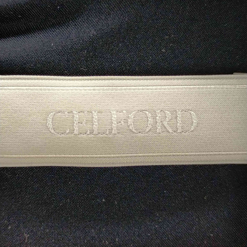 セルフォード CELFORD 割繊 サテンドレープスリーブワンピース レディース JPN:36