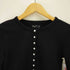 アニエスベー agnes b. PARIS Black Le Petit snap cardigan レディース 1