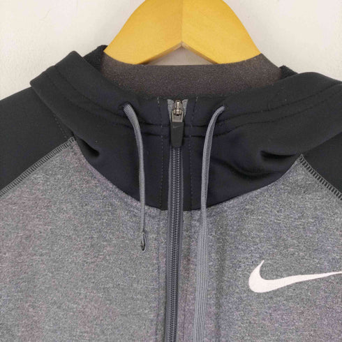 ナイキ NIKE DRI-FIT フロントスウォッシュ バイカラージップアップフーディ メンズ JPN:M