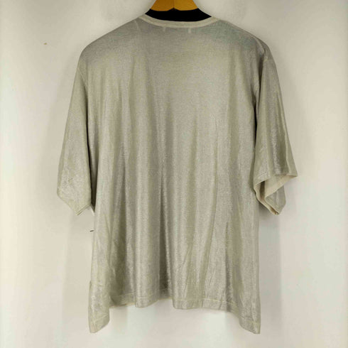 ザラ ZARA メタリックメッシュTシャツ メンズ JPN:M