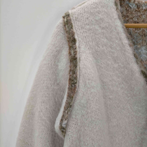 パーバーズ PERVERZE Double Face V Neck Knit Cardigan レディース