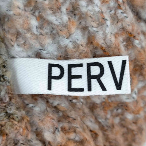 パーバーズ PERVERZE Double Face V Neck Knit Cardigan レディース