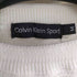 カルバンクライン CALVIN KLEIN CALVIN KLEIN SPORT 90s MADE IN USA エンボスロゴ モックネックコットンニット メンズ JPN:M