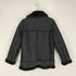 ザラ ZARA フェイクレザー ライダース ムートンジャケット レディース import:S