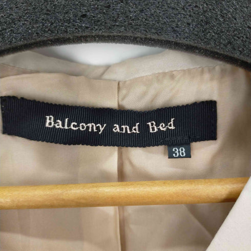 バルコニーアンドベッド Balcony and Bed レースシアーワンピース 花柄 レディース JPN:38
