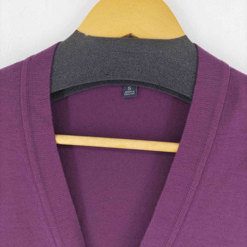 ジョンスメドレー JOHN SMEDLEY MADE IN ENGLAND シェルボタン ウールカーディガン メンズ import:S