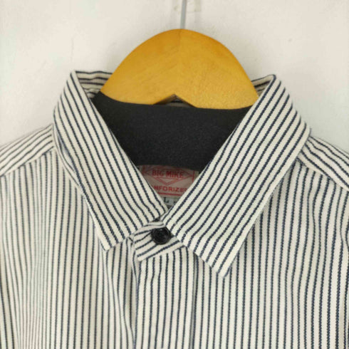 ビッグマイク BIG MIKE ヒッコリーストライプ L/S ワークシャツ メンズ import:L