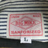 ビッグマイク BIG MIKE ヒッコリーストライプ L/S ワークシャツ メンズ import:L