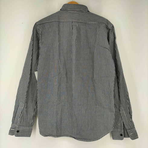 ビッグマイク BIG MIKE ヒッコリーストライプ L/S ワークシャツ メンズ import:L