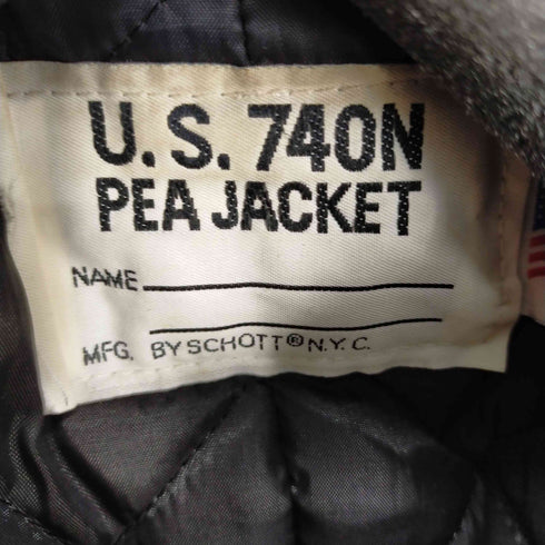 ショット Schott U.S.740N ウールPコート メンズ