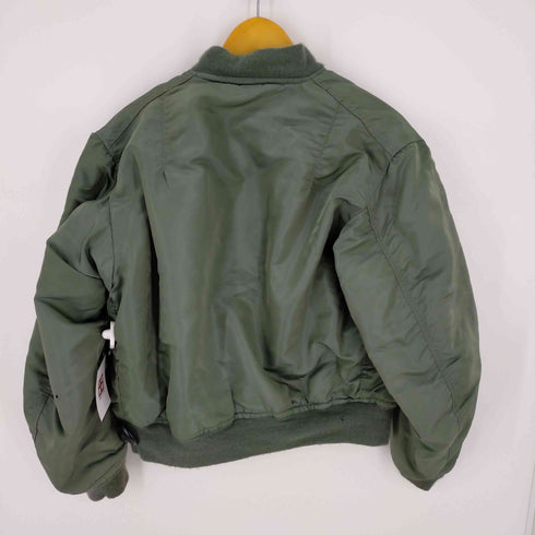 MADE IN USA ALPHA社製 IDEALジップ MA-1ジャケット メンズ LARGE