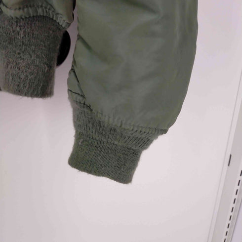 MADE IN USA ALPHA社製 IDEALジップ MA-1ジャケット メンズ LARGE